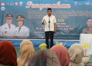 Ketua DPRD Makassar, Rudianto Lallo mengapresiasi warga kompleks Bumi Permata Hijau (BPH)