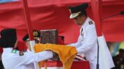 Lapangan Pemuda Benteng 'Saksi' Penurunan Bendera Peringatan HUT ke-78 RI di Selayar