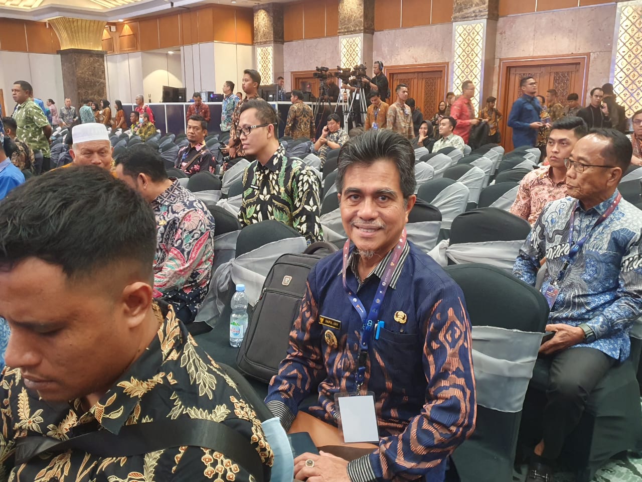 Wabup Selayar Hadiri Rakor Nasional dengan Pembicara Utama Wapres. (Foto: Dok.Humas Selayar).