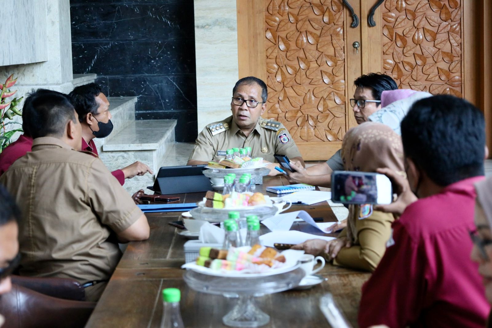 Terima Kunjungan Kepala Pelabuhan Perikanan Untia, Pemkot Makassar Kaji Dokumen WKOPP