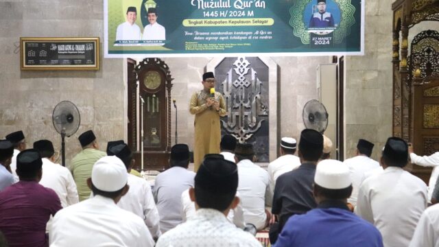 Pemkab Selayar Gelar Nuzulul Quran Tingkat Kabupaten di Benteng.