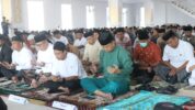 Bupati Selayar Laksanakan Salat Ied di Masjid Rahmatan Lil Alamin
