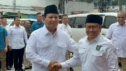 Cak Imin Sambut Prabowo di DPP PKB: Maaf Lahir Batin. (detik/Kurniawan).