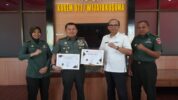 korem 071 wijayakusuma terima apresiasi kppn purwokerto awards