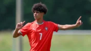 Cristiano Ronald Jr Saat Bermain Bersama Portugal U-15