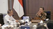 Bupati Selayar, Muh. Natsir Ali Saat Menemui Menteri Kelautan dan Perikanan, Sakti Wahyu Trenggono